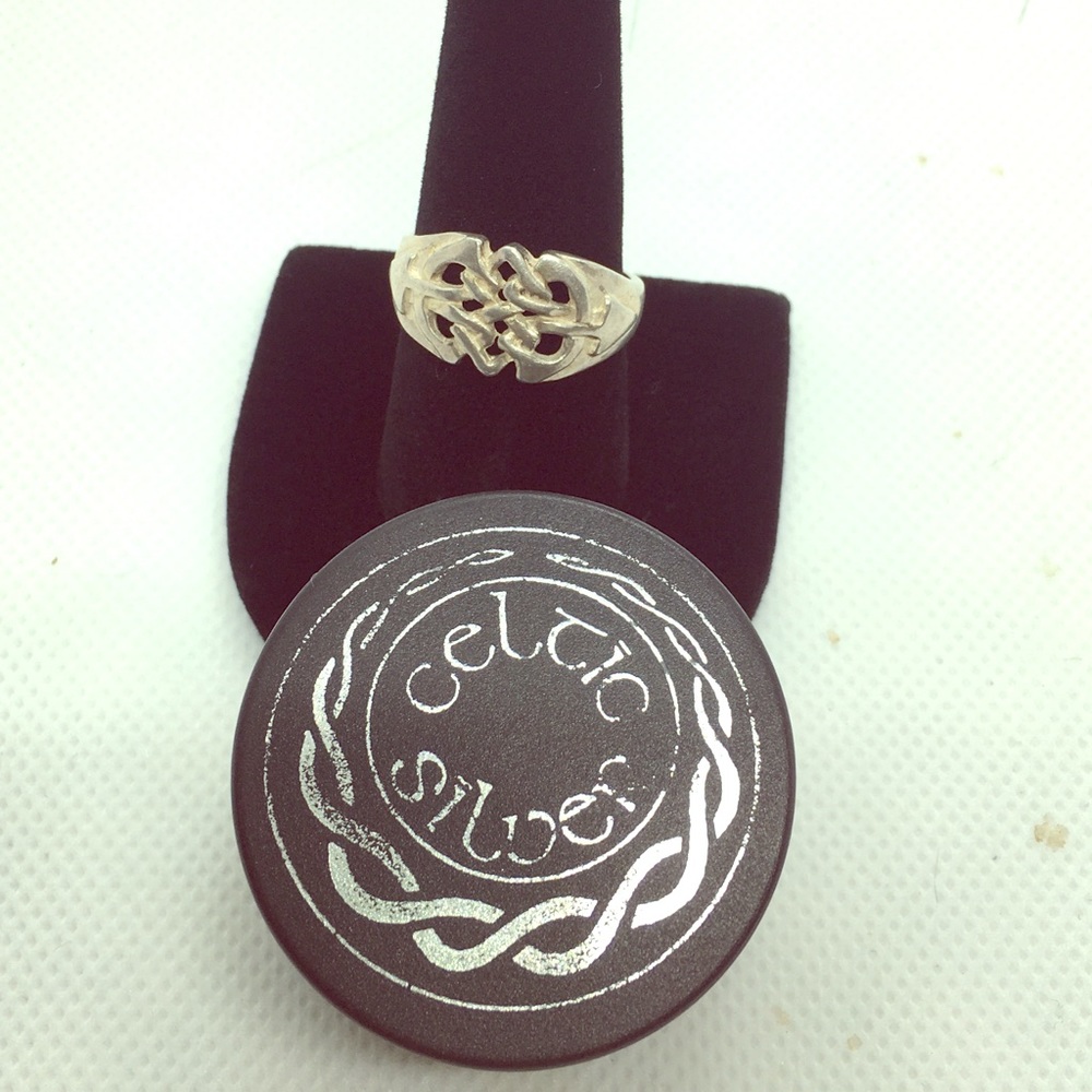 Celtic Silver women ring